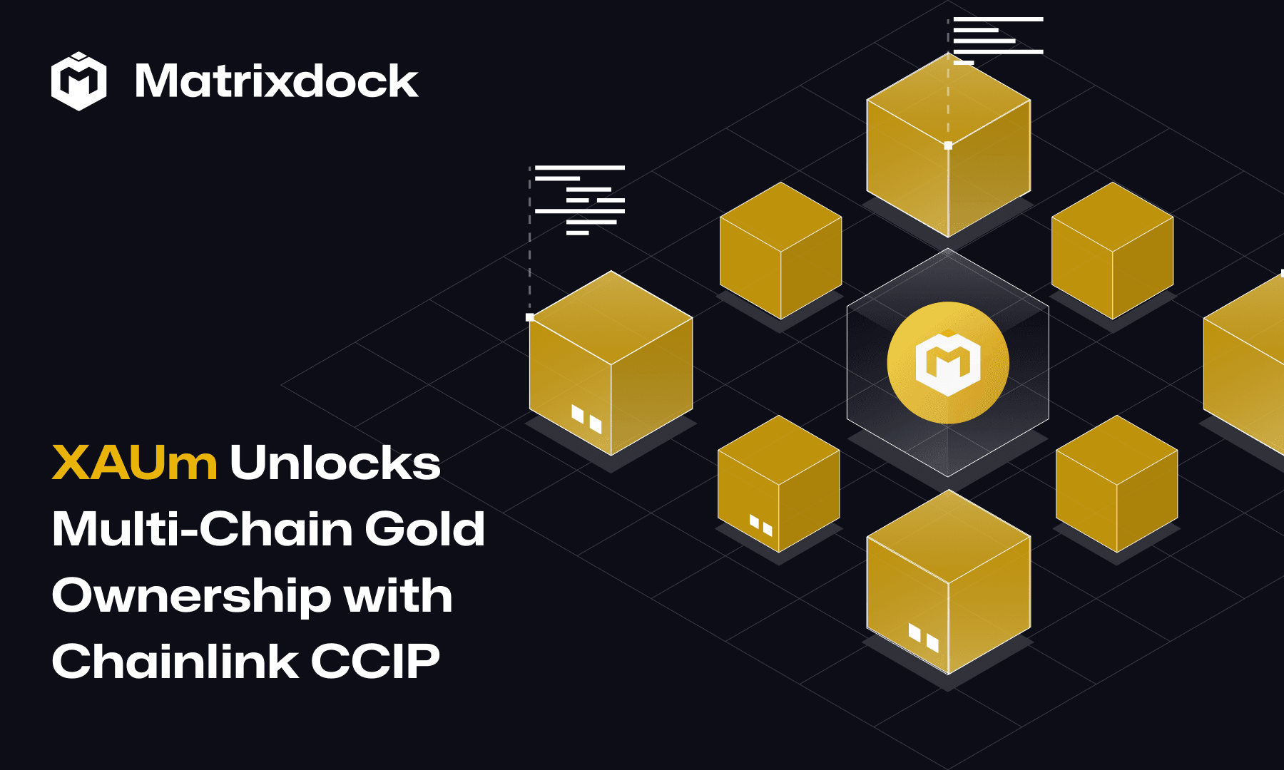 XAUm Unlocks Multi-Chain Gold Ownership with Chainlink CCIP