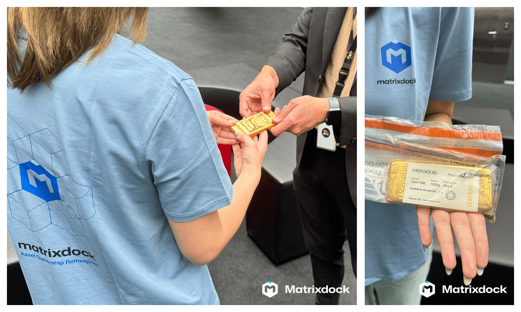Matrixdock Completes First-Ever Physical Redemption of Tokenized Gold