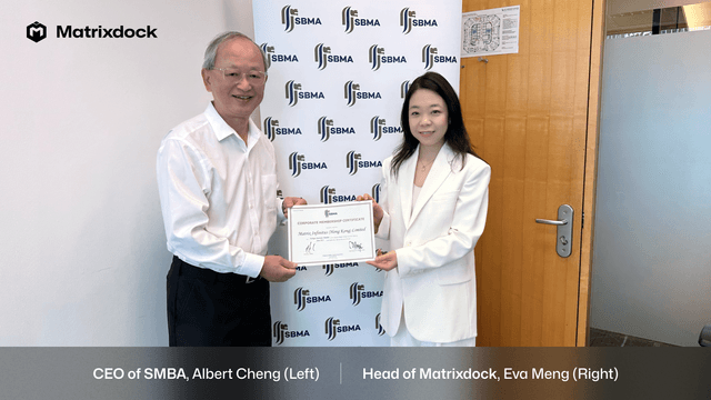 Matrixdock Joins Singapore Bullion Market Association (SBMA) - Advancing the Future...